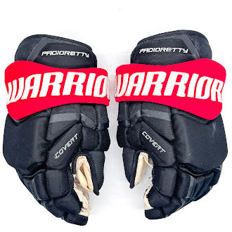 Warrior Covert QRE Pro – Gant d'occasion NHL Pro Stock – Max Pacioretty (noir/rouge)